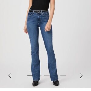 Paige Laurel Canyon high rise boot cut jeans